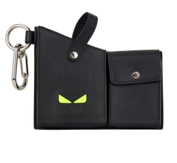 Fendi Monster Belt Holster, Leather, Black, A7TE, DB/B, 3*